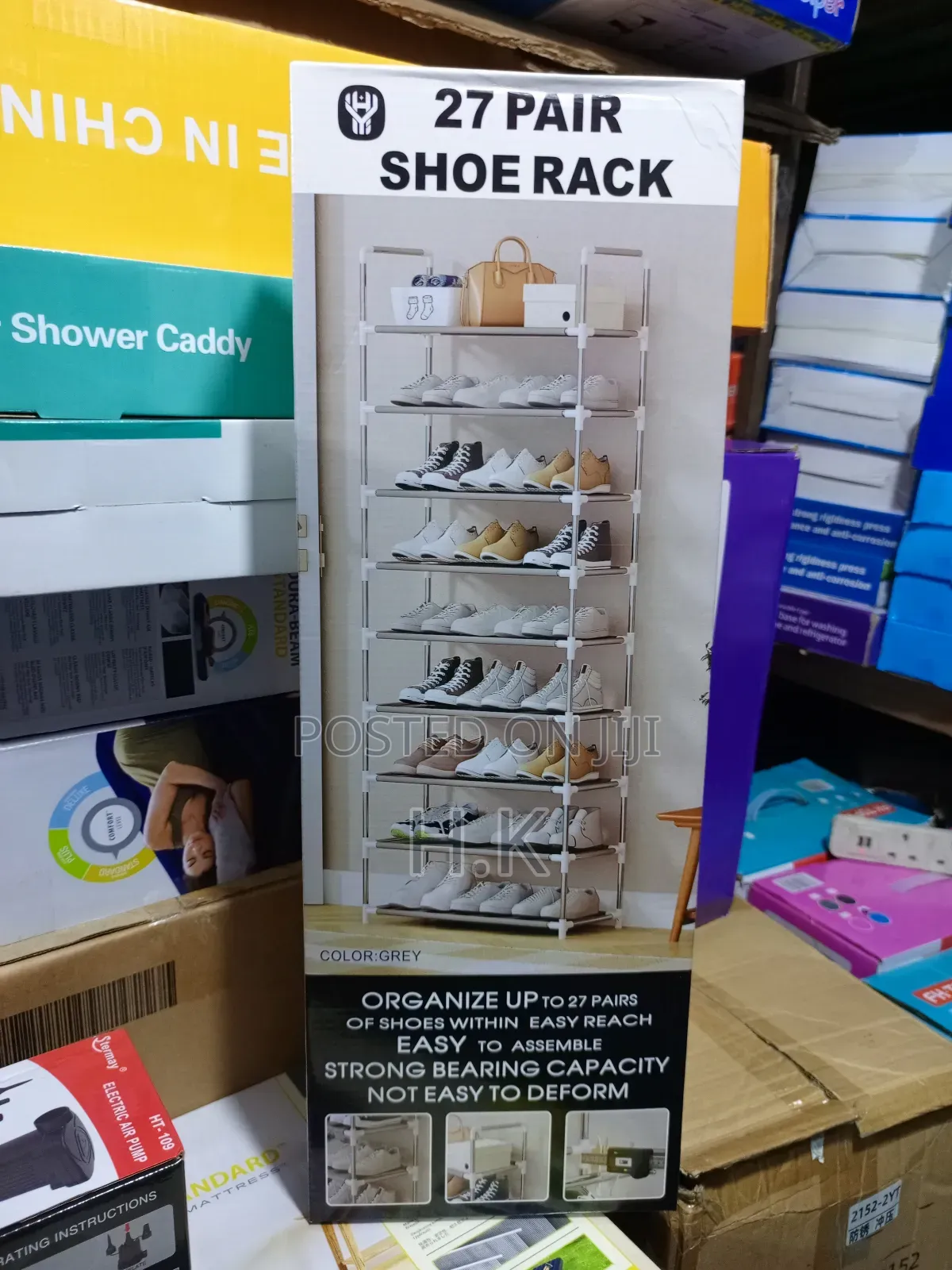 27-Pair Shoe Rack.