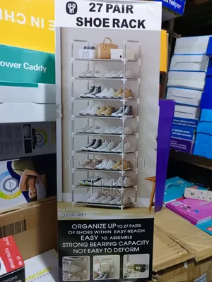 27-Pair Shoe Rack.