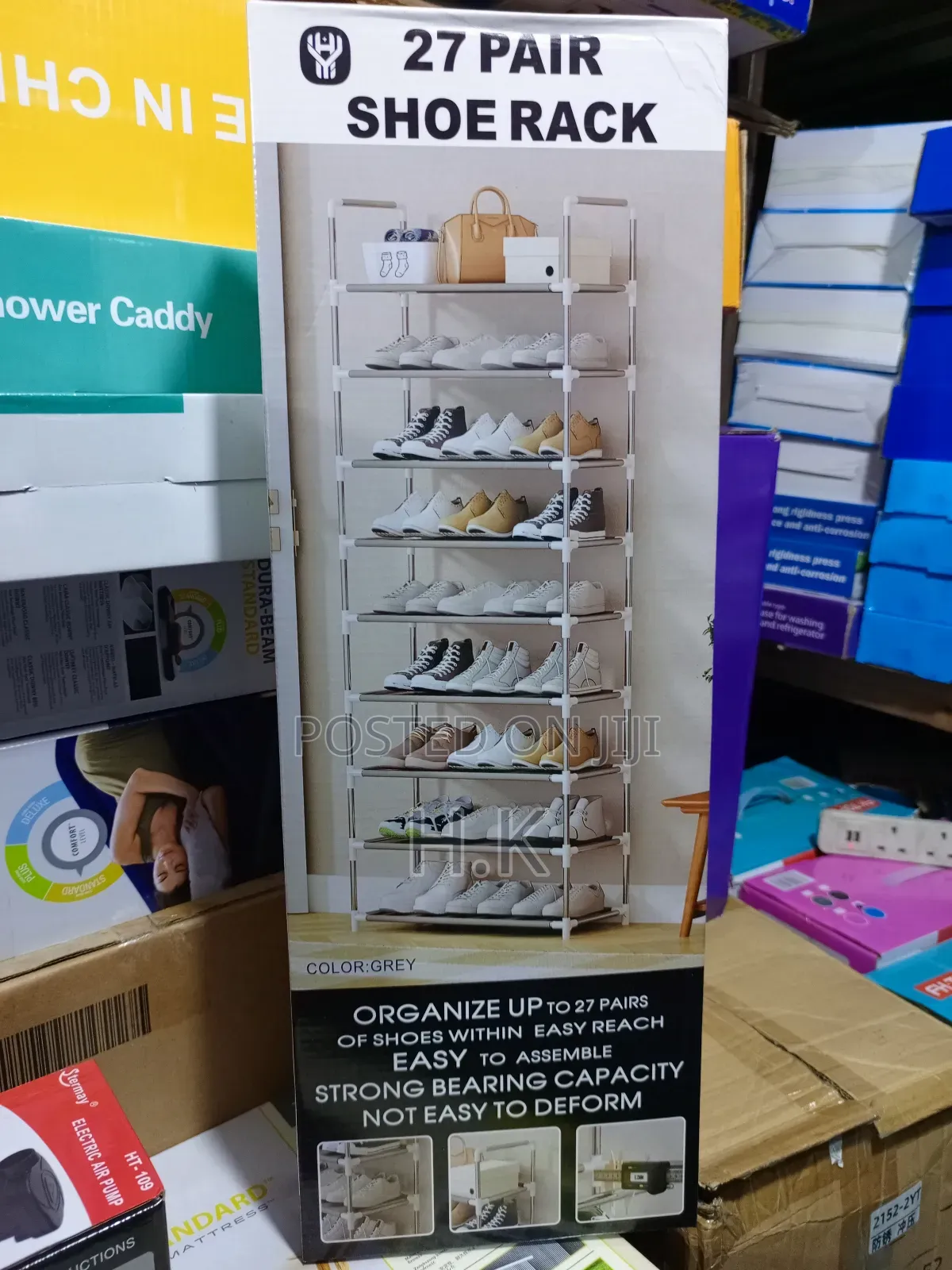 27-Pair Shoe Rack.