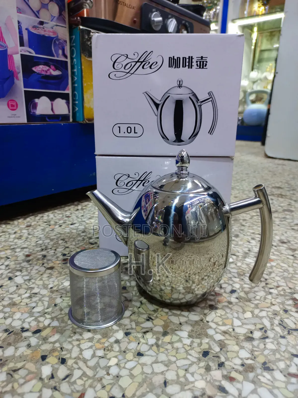 1l Stainless Steel Coffee Pot
