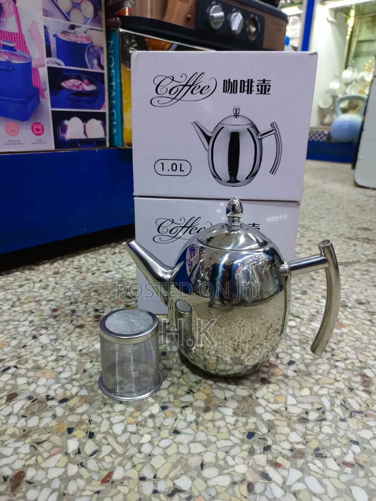 1l Stainless Steel Coffee Pot