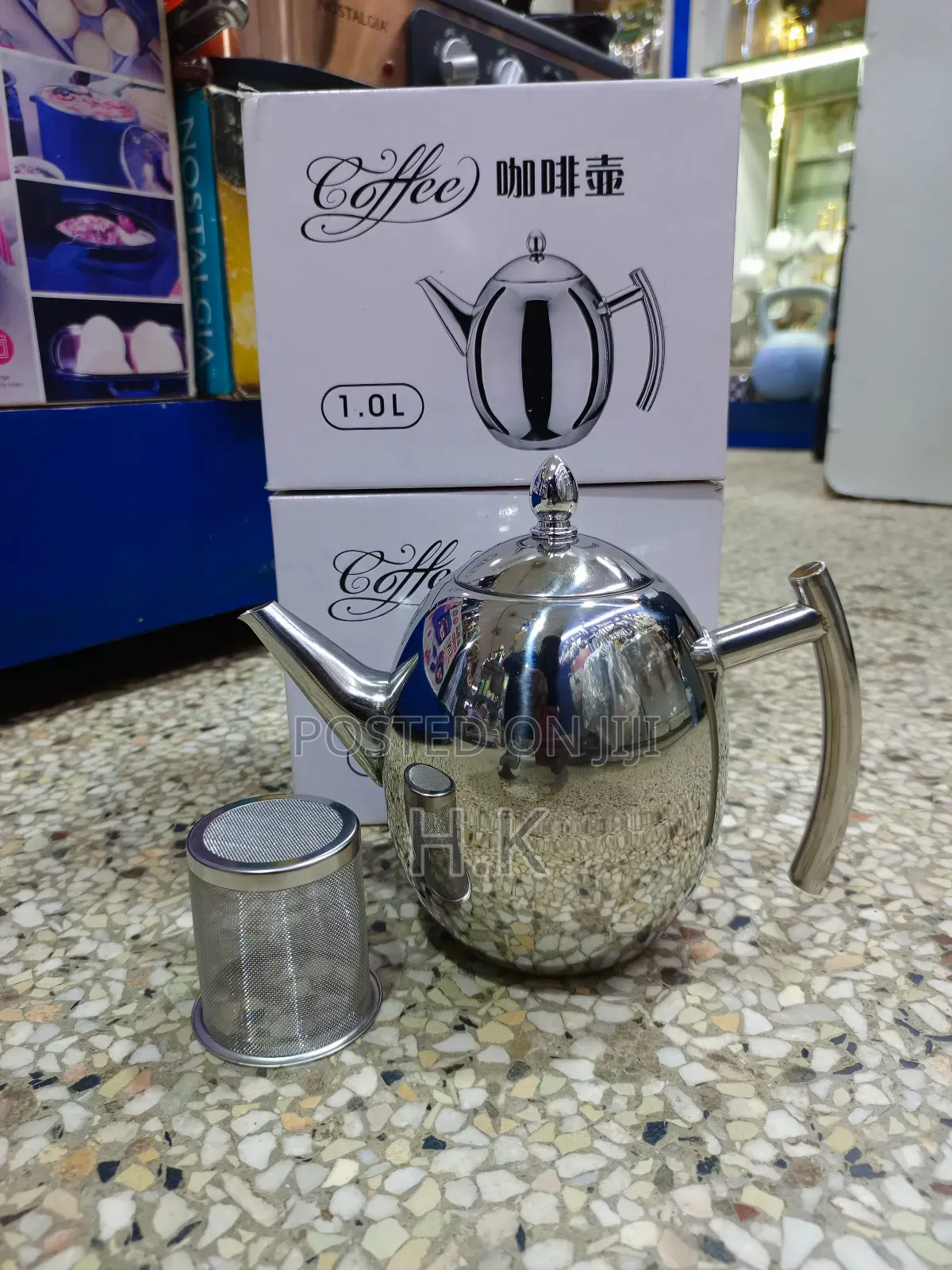 1l Stainless Steel Coffee Pot