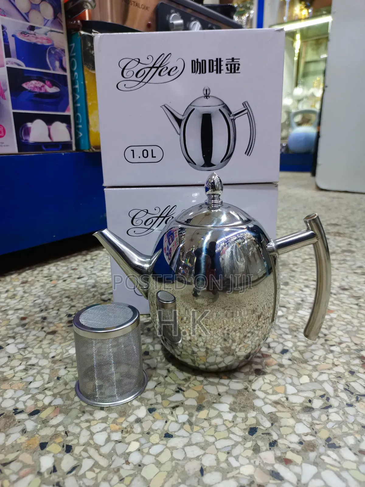1l Stainless Steel Coffee Pot