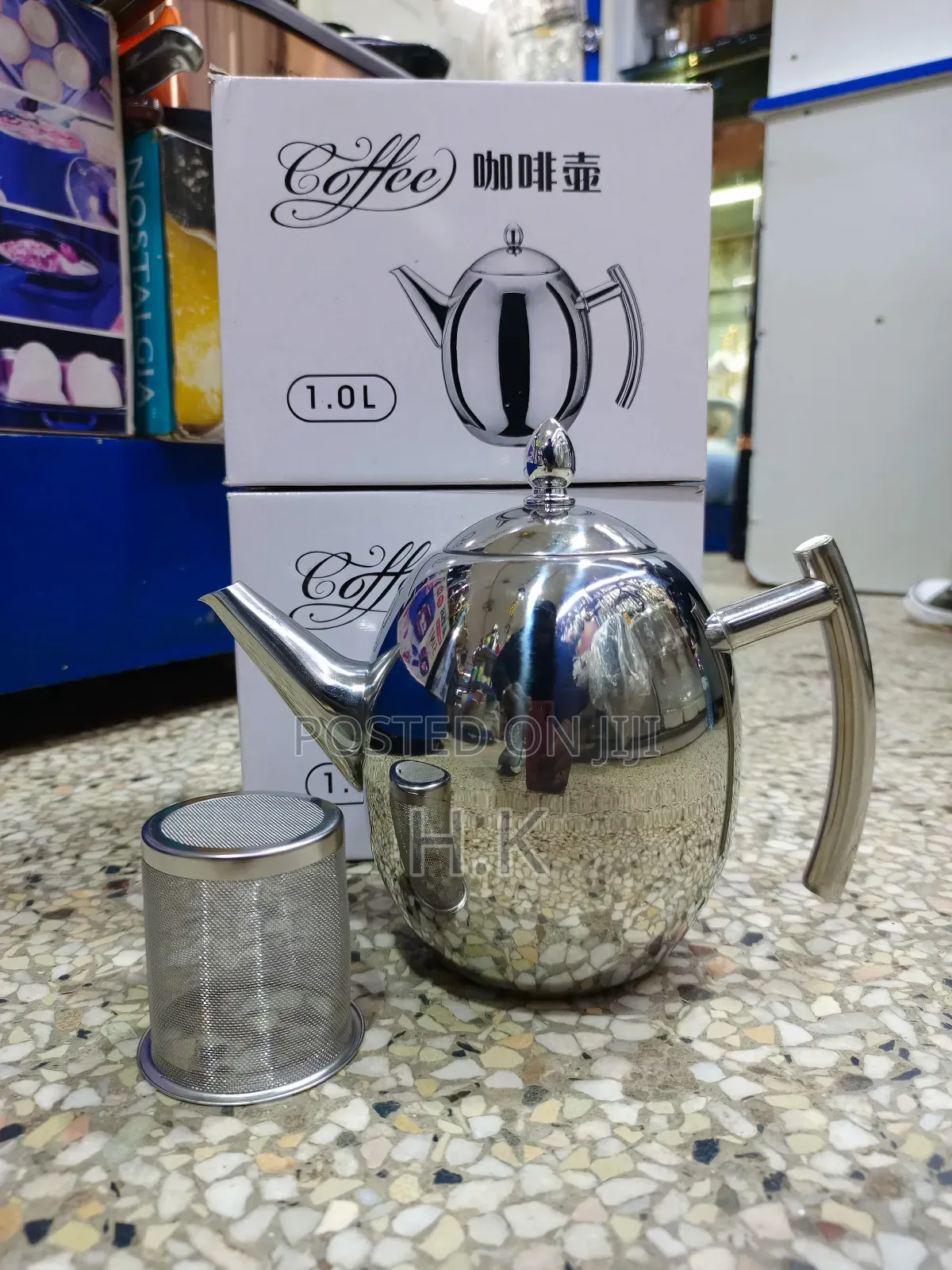 1l Stainless Steel Coffee Pot