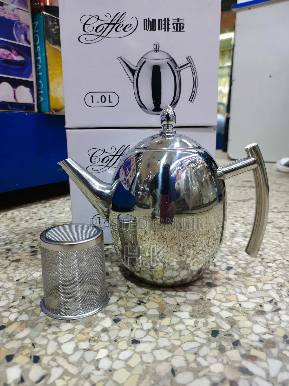 1l Stainless Steel Coffee Pot
