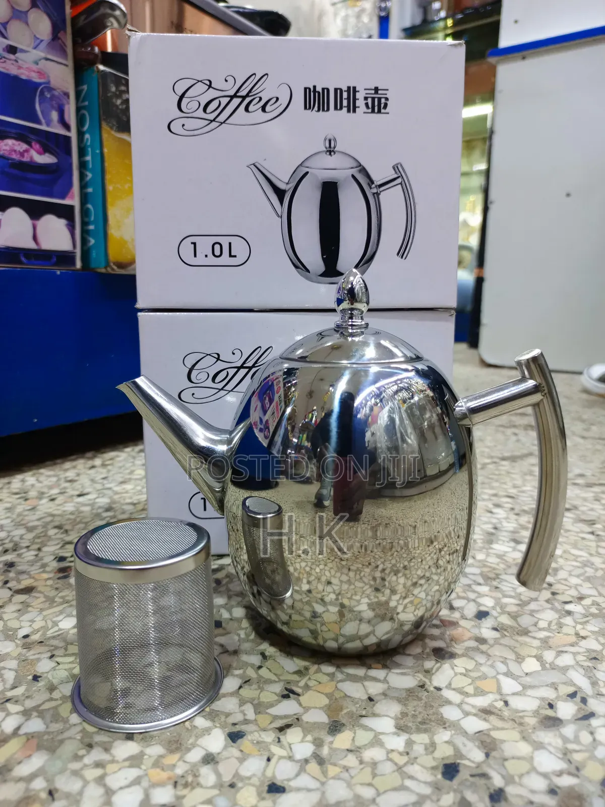 1l Stainless Steel Coffee Pot