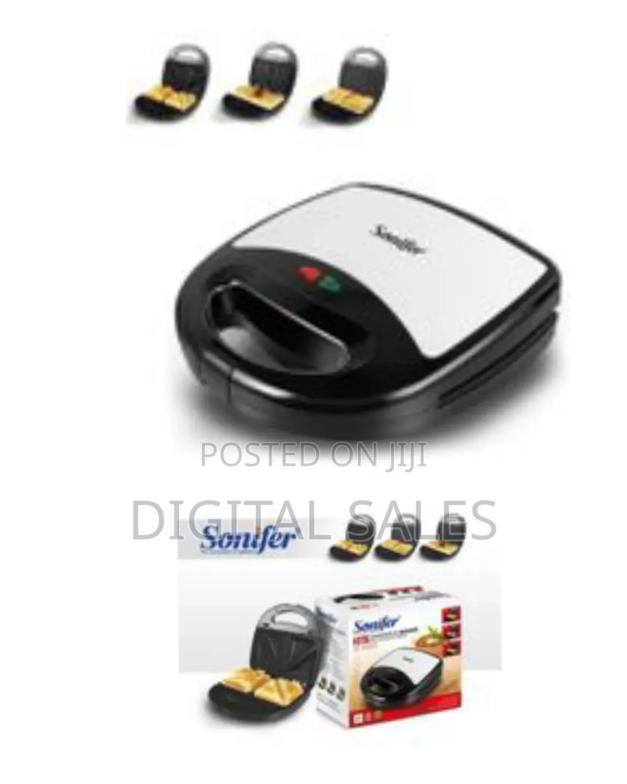 Sonifer Sf-6050 Household Electric Non Stick Detachable Plates