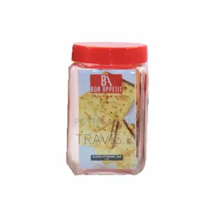 1.5l Clear Glass Storage Jar