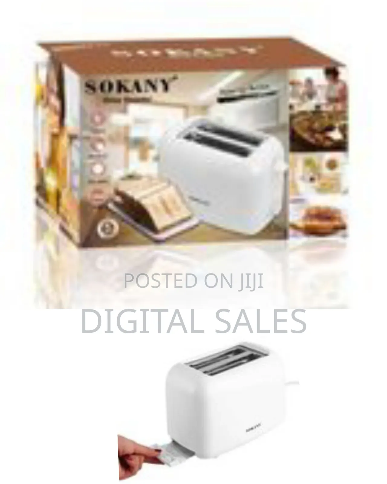 Sokany 2 Slice Electric Touch Screen Bread Toaster Oven
