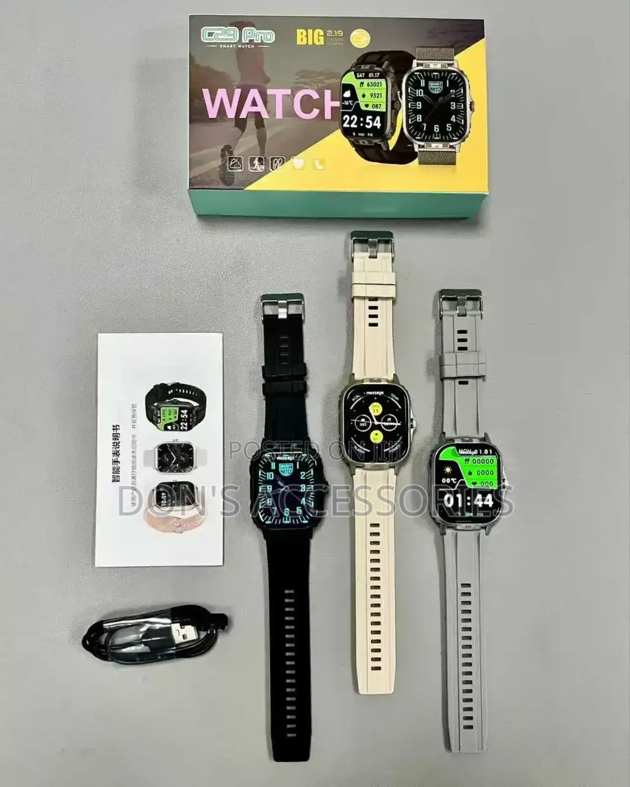 C29 Pro Smartwatch