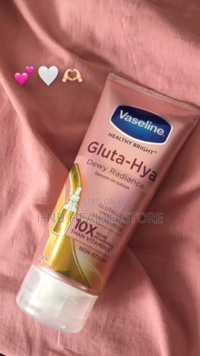 Vasiline Gluta Hya Smooth Radiant.
