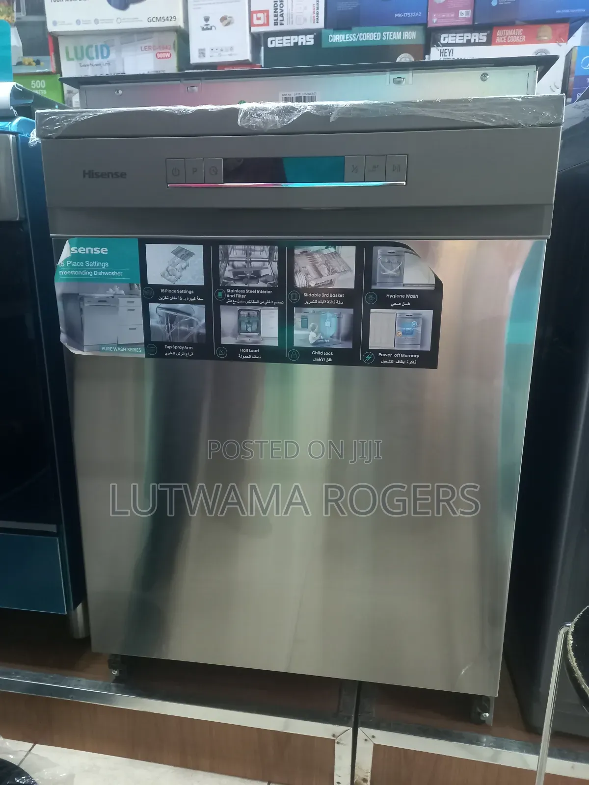 Dishwasher 10kgs Hisense