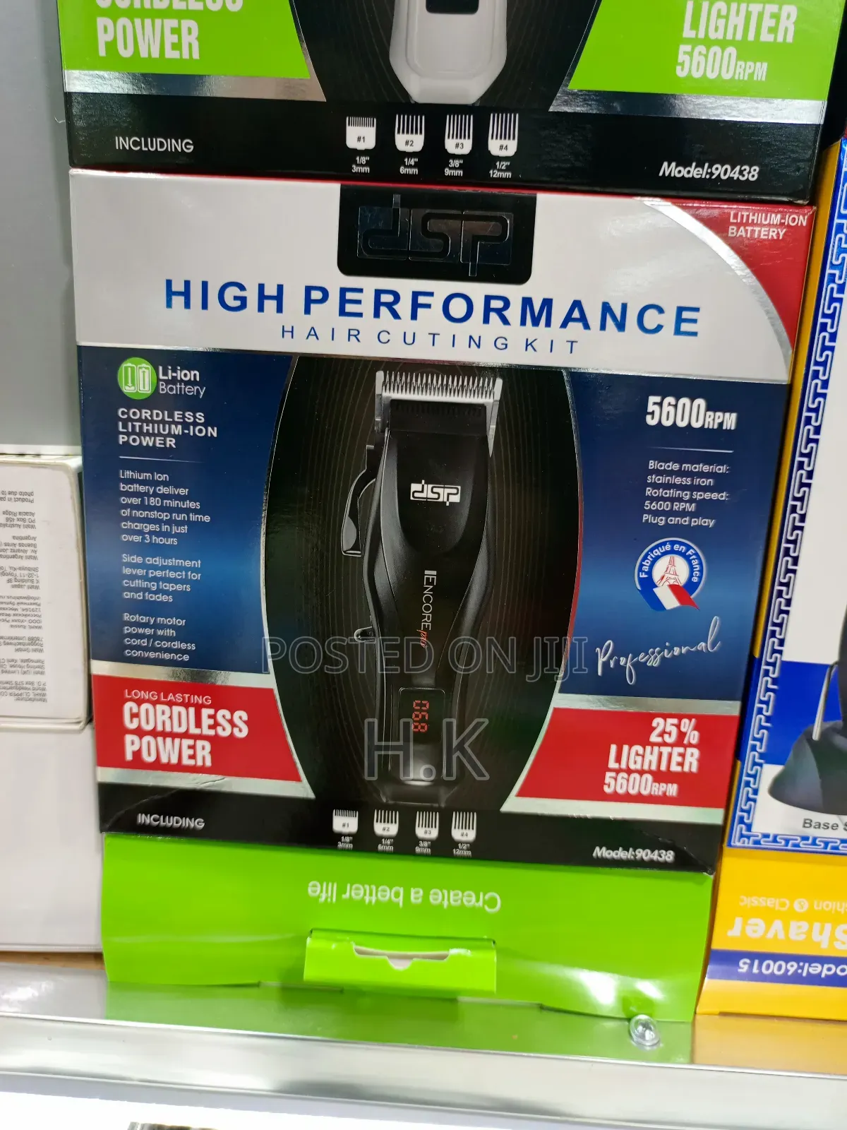 DSP Model 90438 Cordless Hair Cutting Kit.