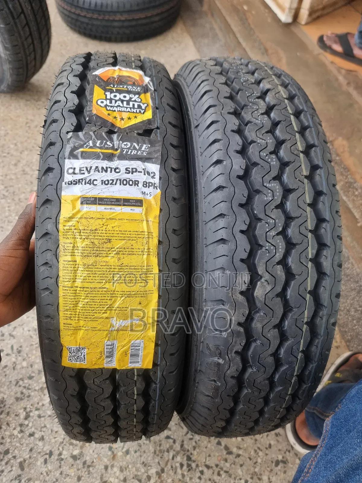 185r14 New Tires With Ply