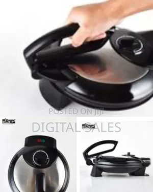 DSP Non Stick Chapatti Roti Tortilla Pizza Maker Plate- Black