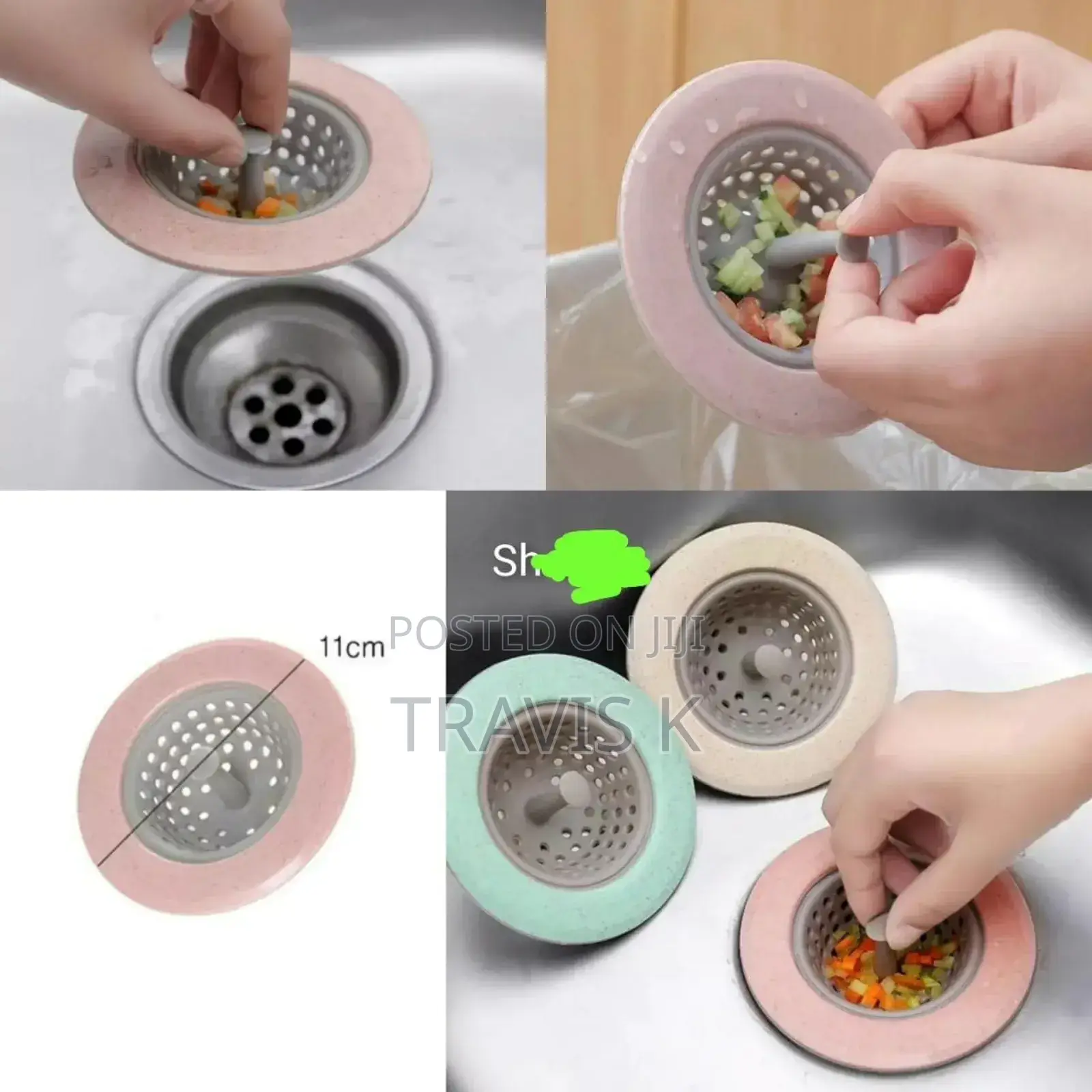 1pc Silicone Sink Strainer