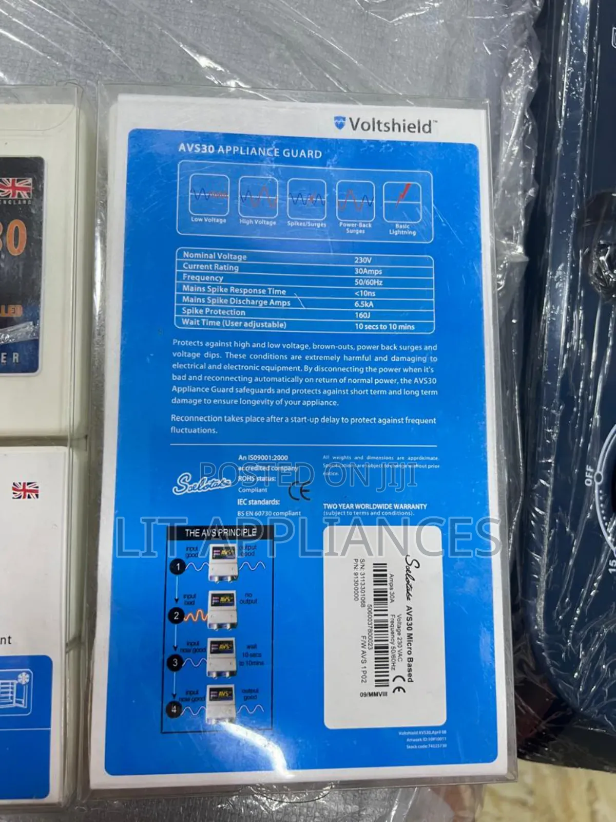 Solatek Avs30 Appliance Guard for Acs,Big Fridges , Whole Office.