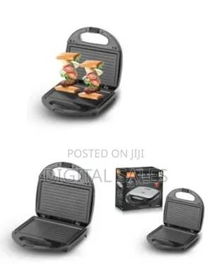 Raf Sandwich Maker Non Stick Surface Bread Toaster Baker Stainless