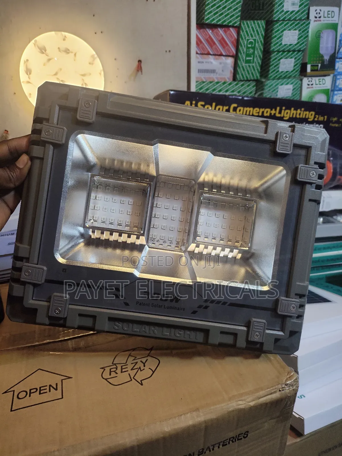 Multiple Coloured Solar Flood Light RGB 300watts