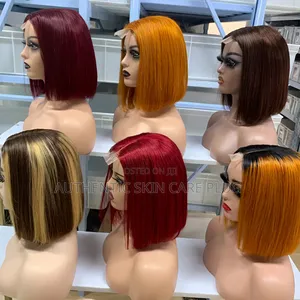 Bob Glueless Human Hair Pre Plucked 6×4 Hd Lace 12inch Wigs