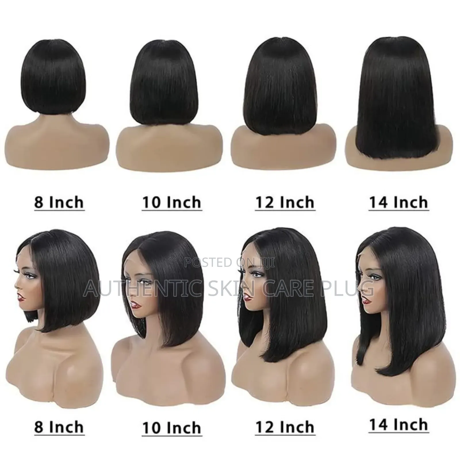 Bob Glueless Human Hair Pre Plucked 6×4 Hd Lace 12inch Wigs