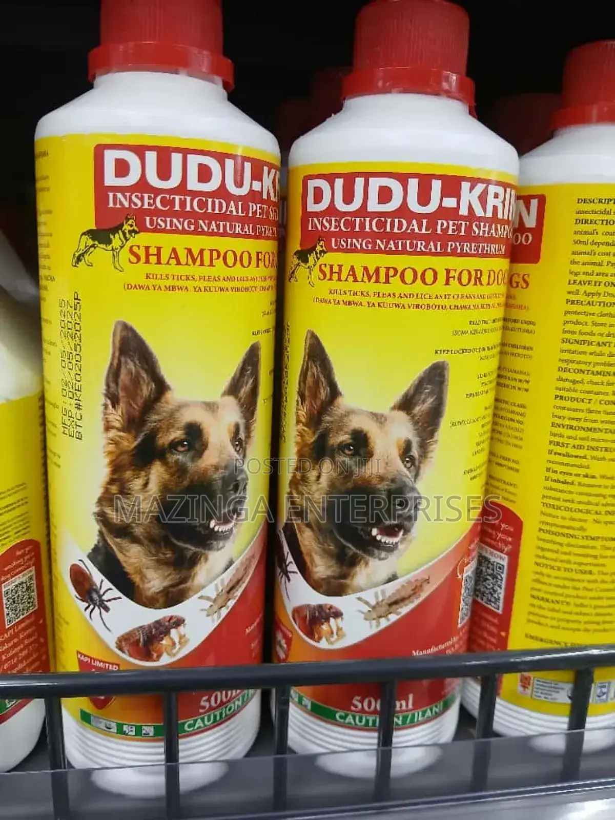Dudukrin Insecticidal Shampoo for Dogs 500ml