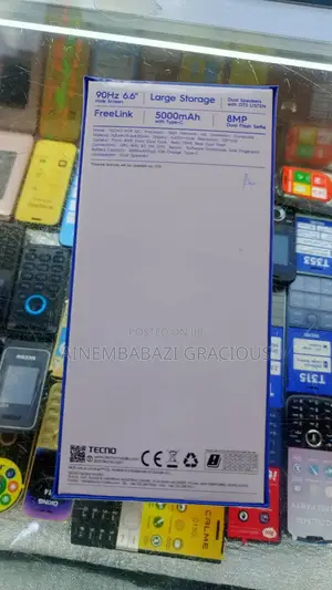 New Tecno Pop 10C 64 GB Black