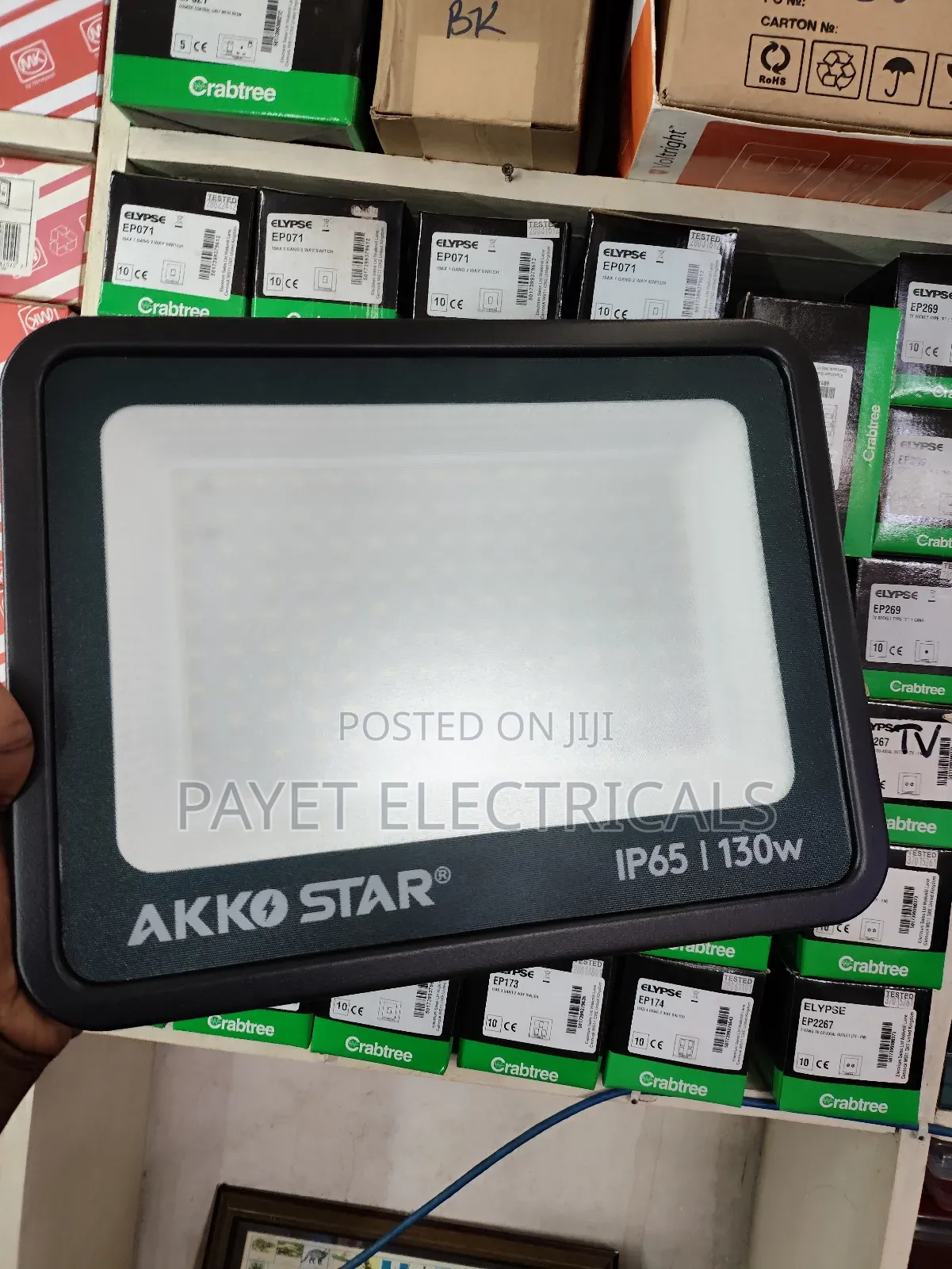 130 Watts Flood Light Water Resistant
