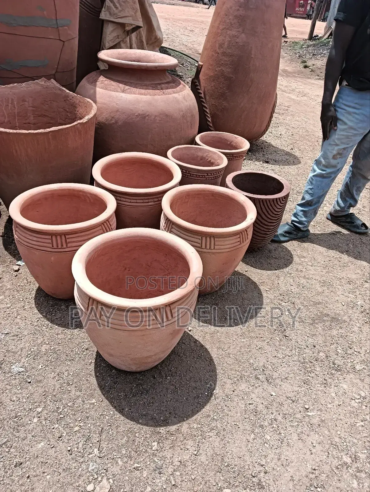 Clay Pottery for Flowers