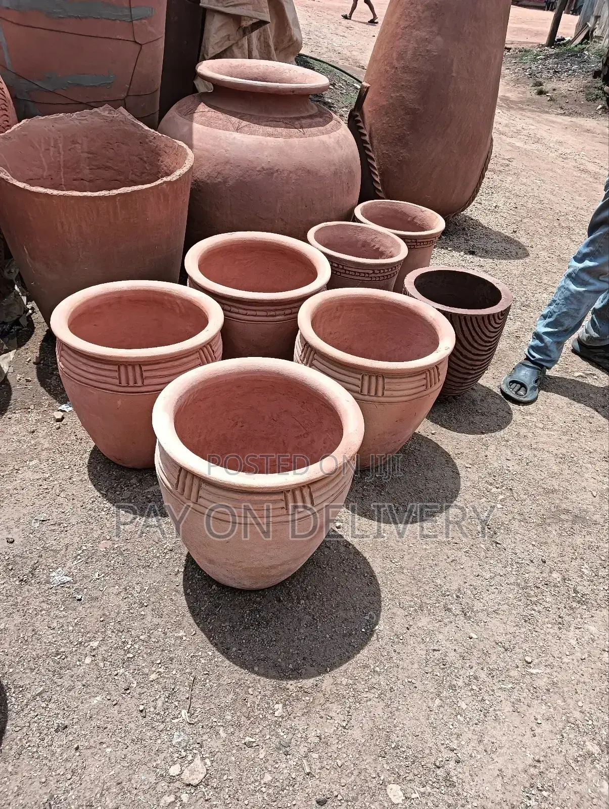 Clay Pottery for Flowers