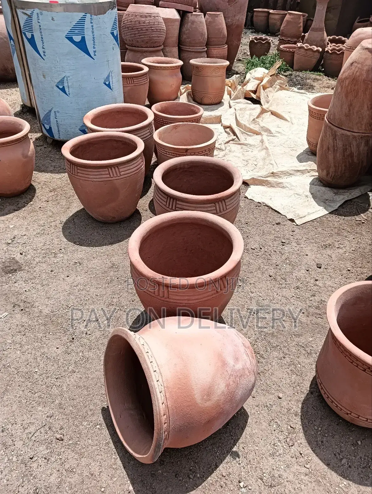 Clay Pottery for Flowers
