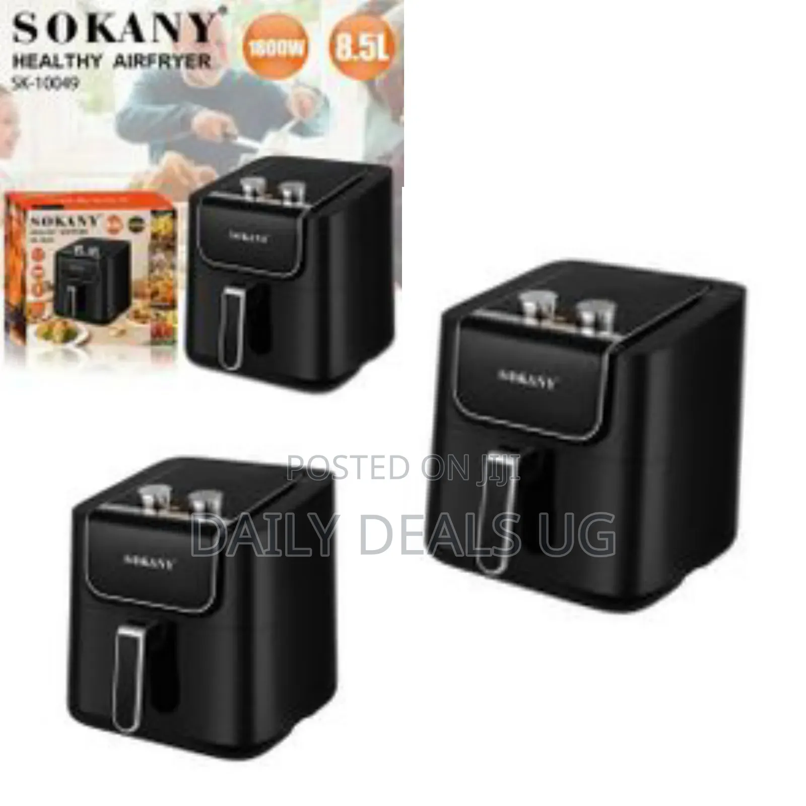 Sokany 8.5l Oil Free Stainless Steel Electric Deep Hot Air Fryer Oven
