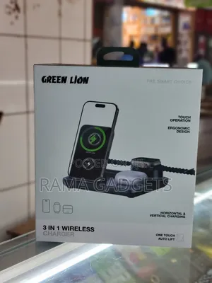 Green Lion 3-in-1 Wireless Charger.