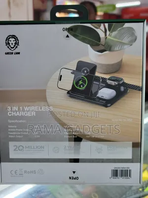 Green Lion 3-in-1 Wireless Charger.