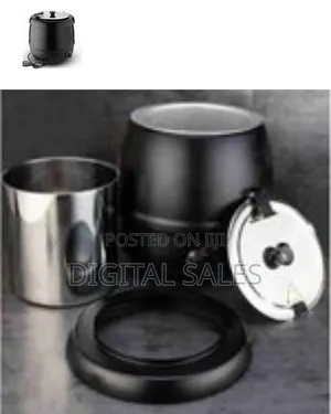 10l Commercial Electric Buffet Soup Warmer Kettle Pot