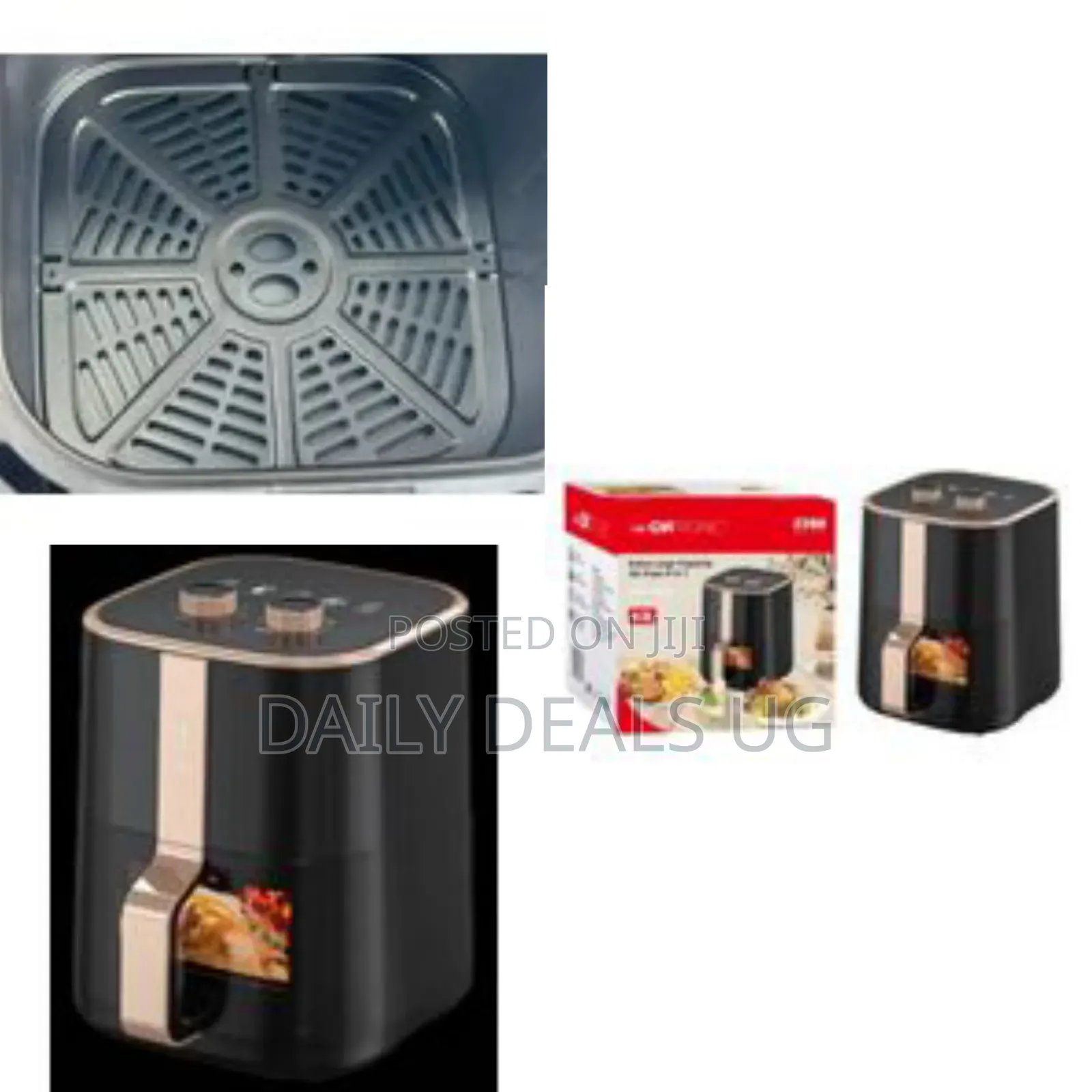 Cntronic 4.5l Oil Free 220v Stainles Steel Electric Smart Deep Hot Air