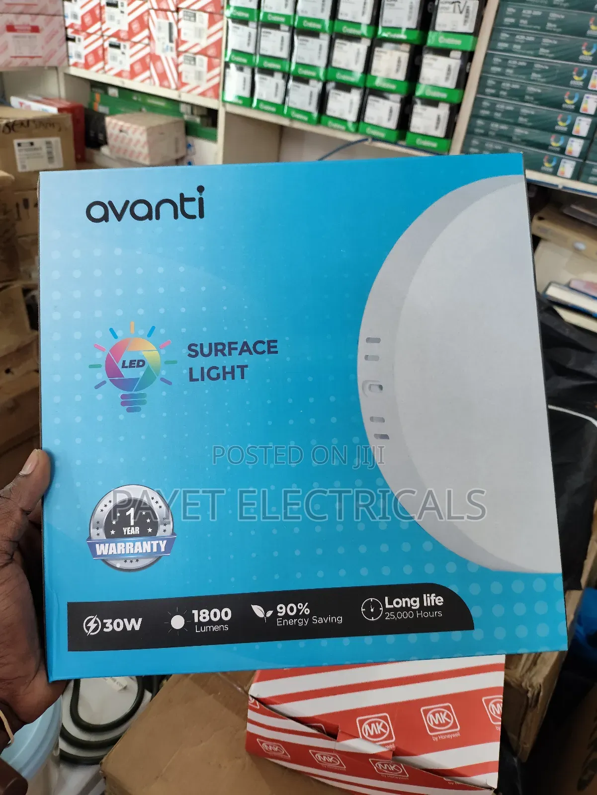 Avanti Led Surface Light for 30watts