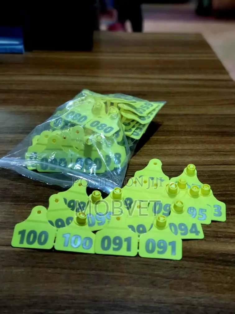 Double-Sided Goat Ear Tags and for Pigs
