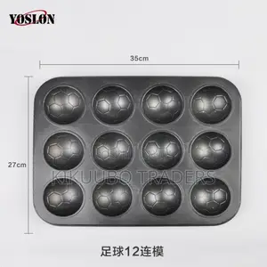 Soccer Ball Design Muffin Cupcake Pan