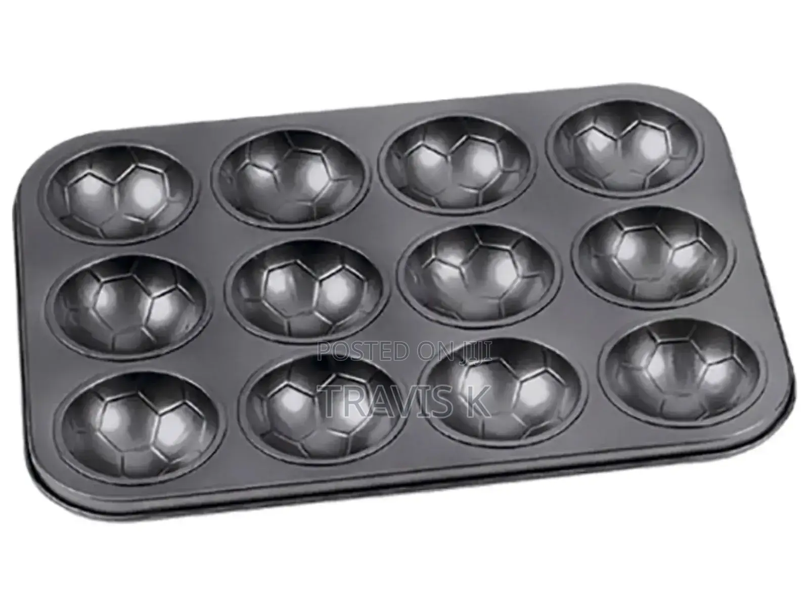 Soccer Ball Design Muffin Cupcake Pan