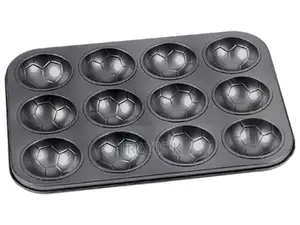 Soccer Ball Design Muffin Cupcake Pan