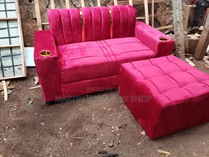 Maroon 2 Seater With Apuff for Sale