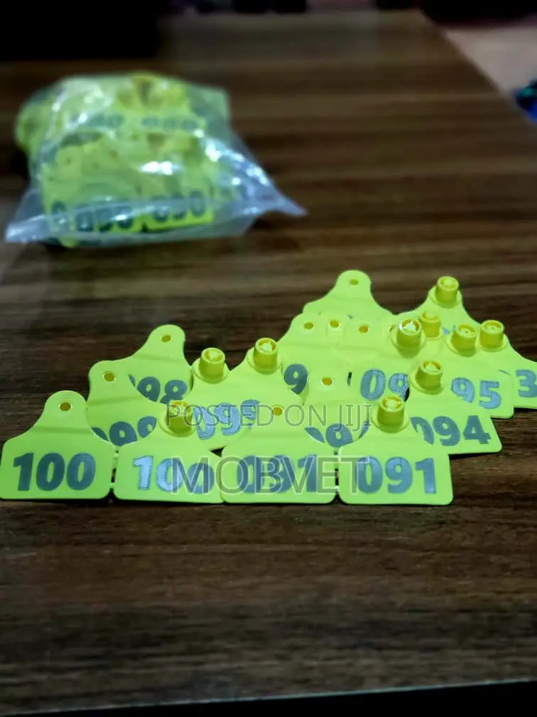 Dual Number Livestock Ear Tags