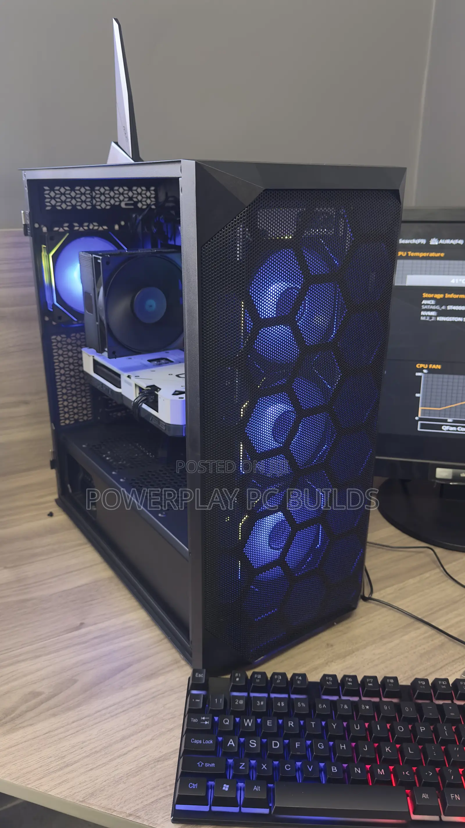 New Desktop Computer 64GB AMD Ryzen 5 HDD+SSD 2T