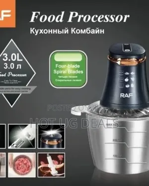 Raf 3l Stainless Steel Meat Grinder Chopper Food Processor