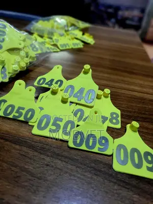 Quality Weatherproof Double-Sided Ear Tags for Cattle Goats