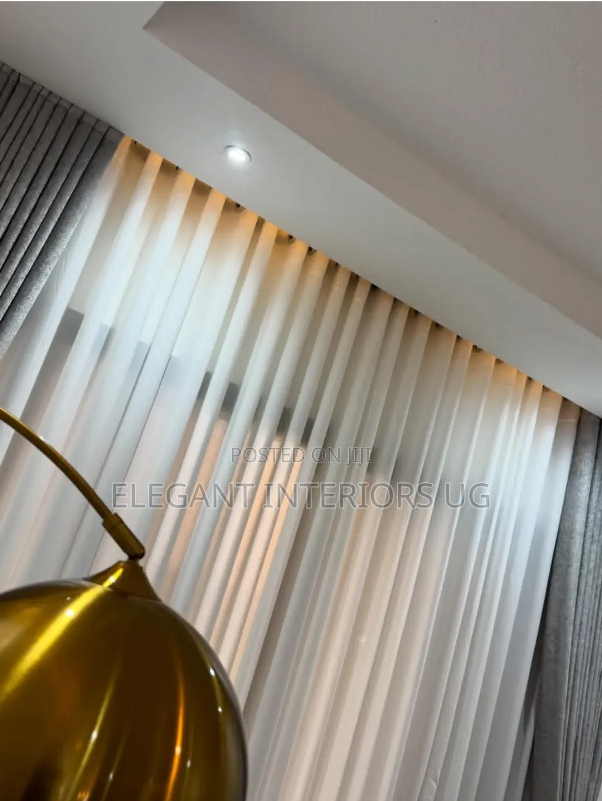 Quality Curtain Net Per Meter in White and Off White