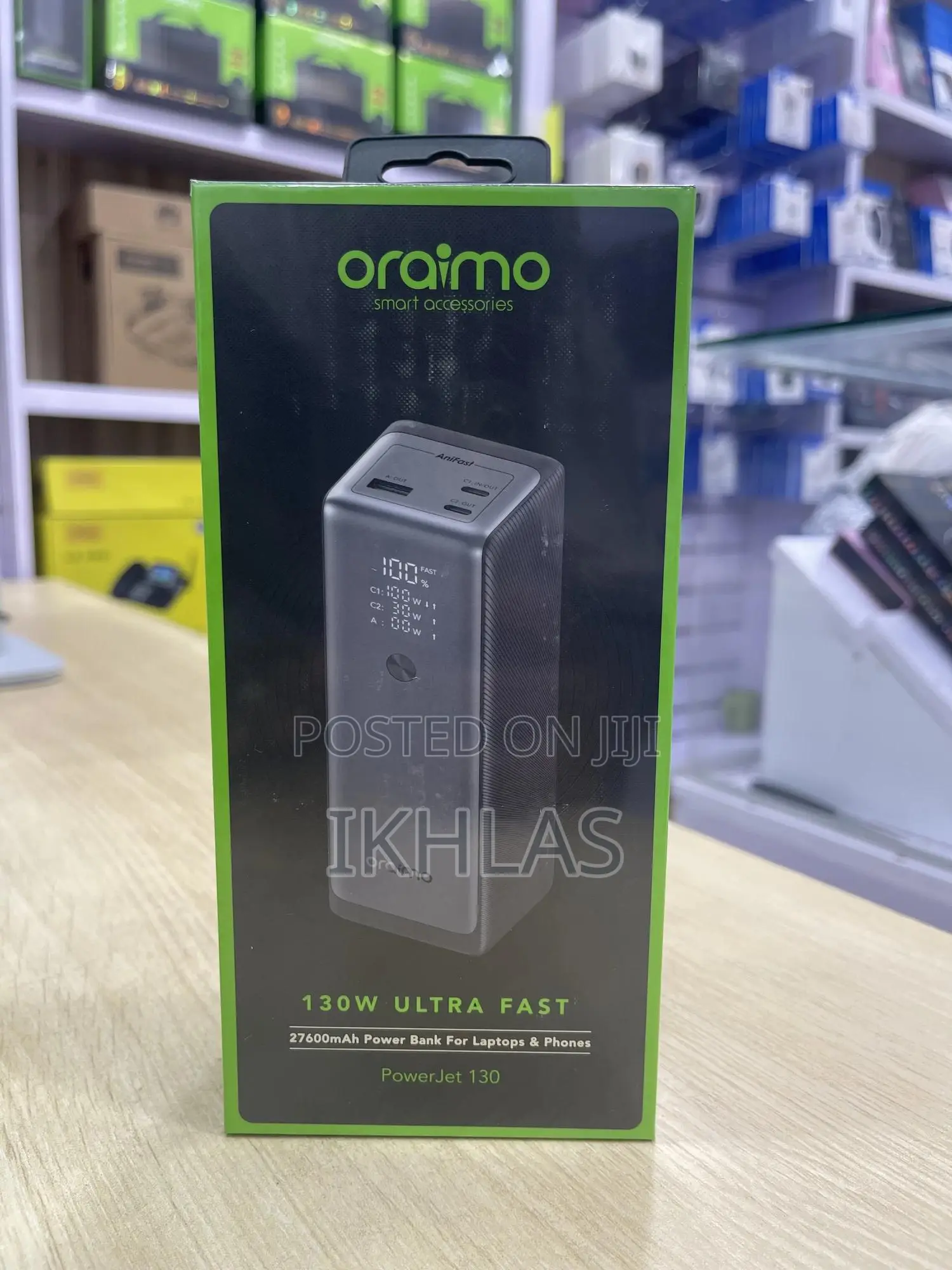 Oraimo Power Bank Power Jet 130 (Opb 727sq)