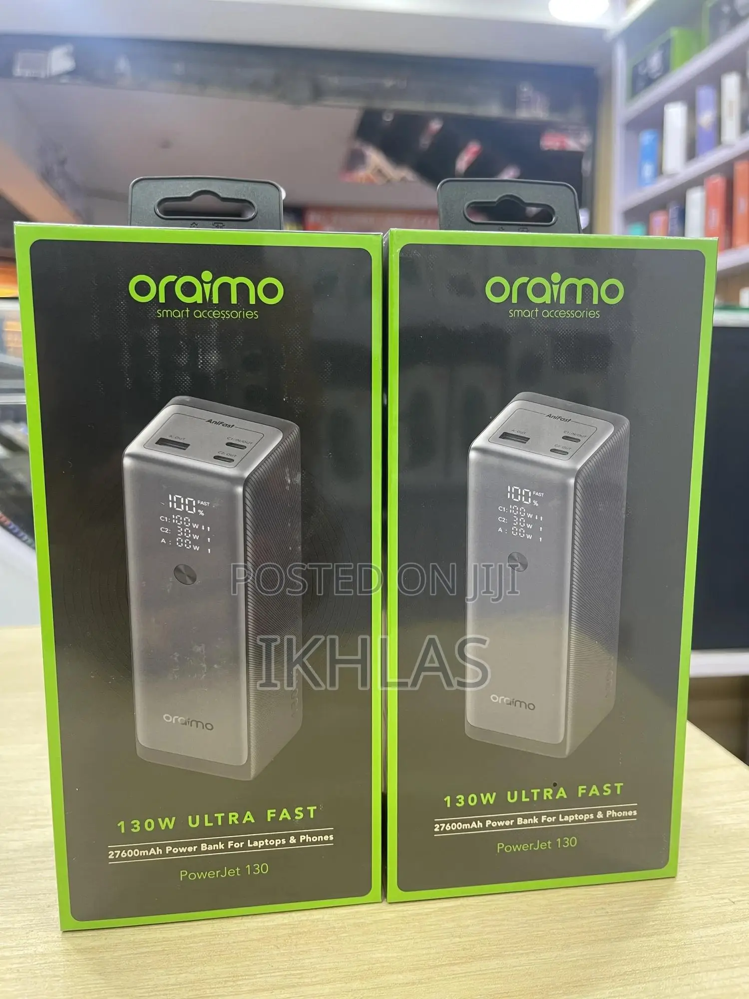 Oraimo Power Bank Power Jet 130 (Opb 727sq)