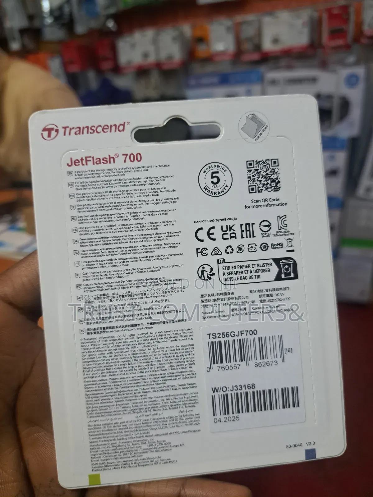 256gb Flash Transcend